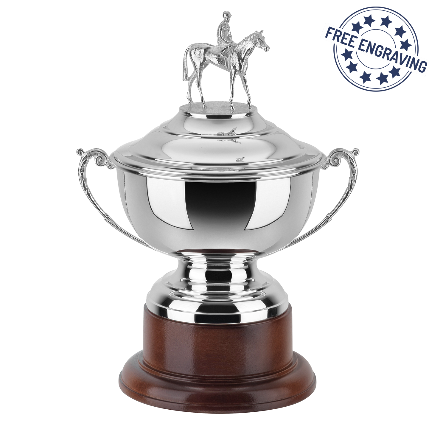 Silver Plated Equestrian Cups