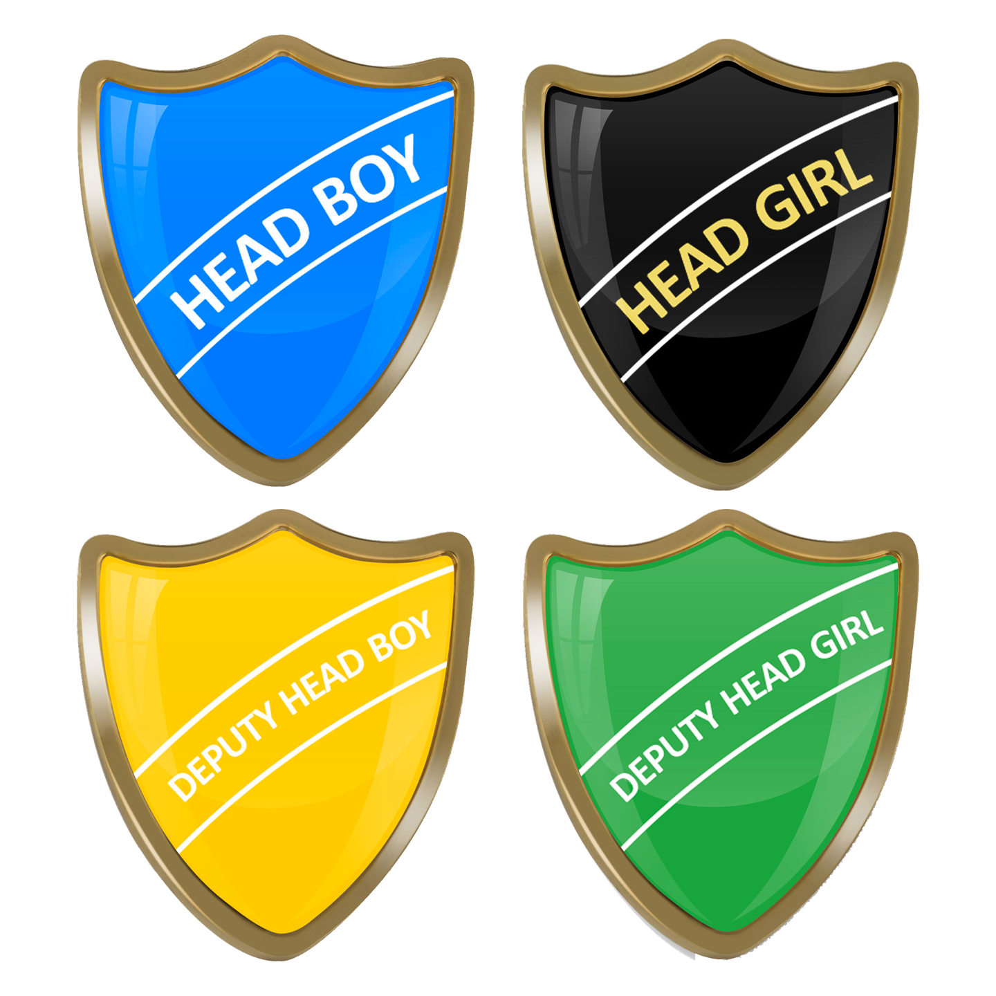 Head Boy & Girl / Deputy Badges