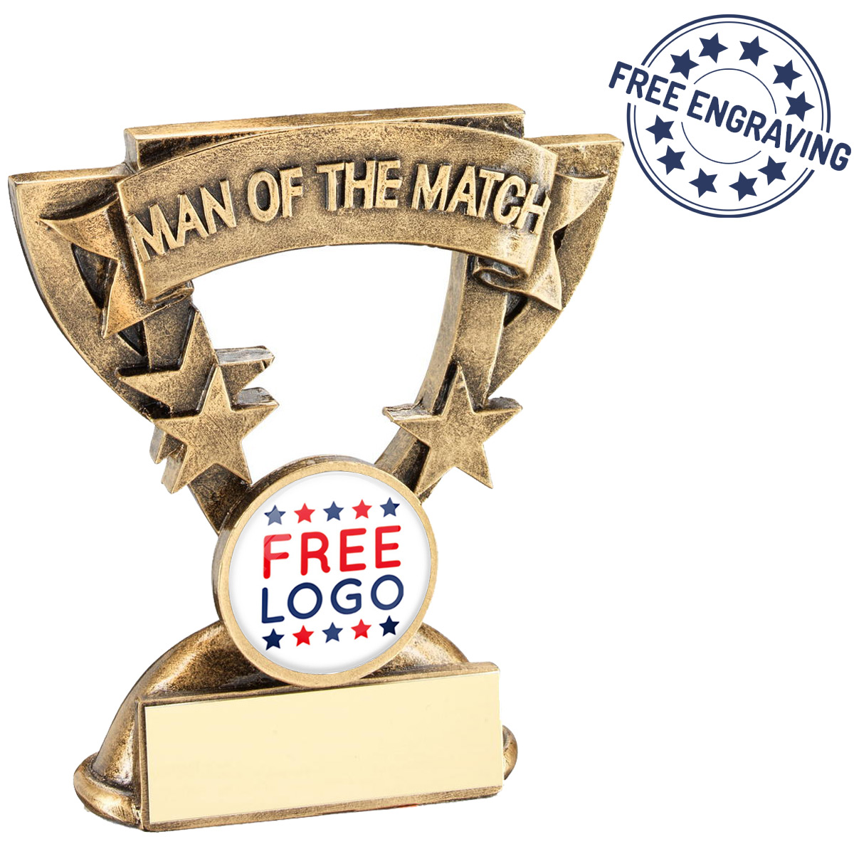 Football Man of the Match Trophies