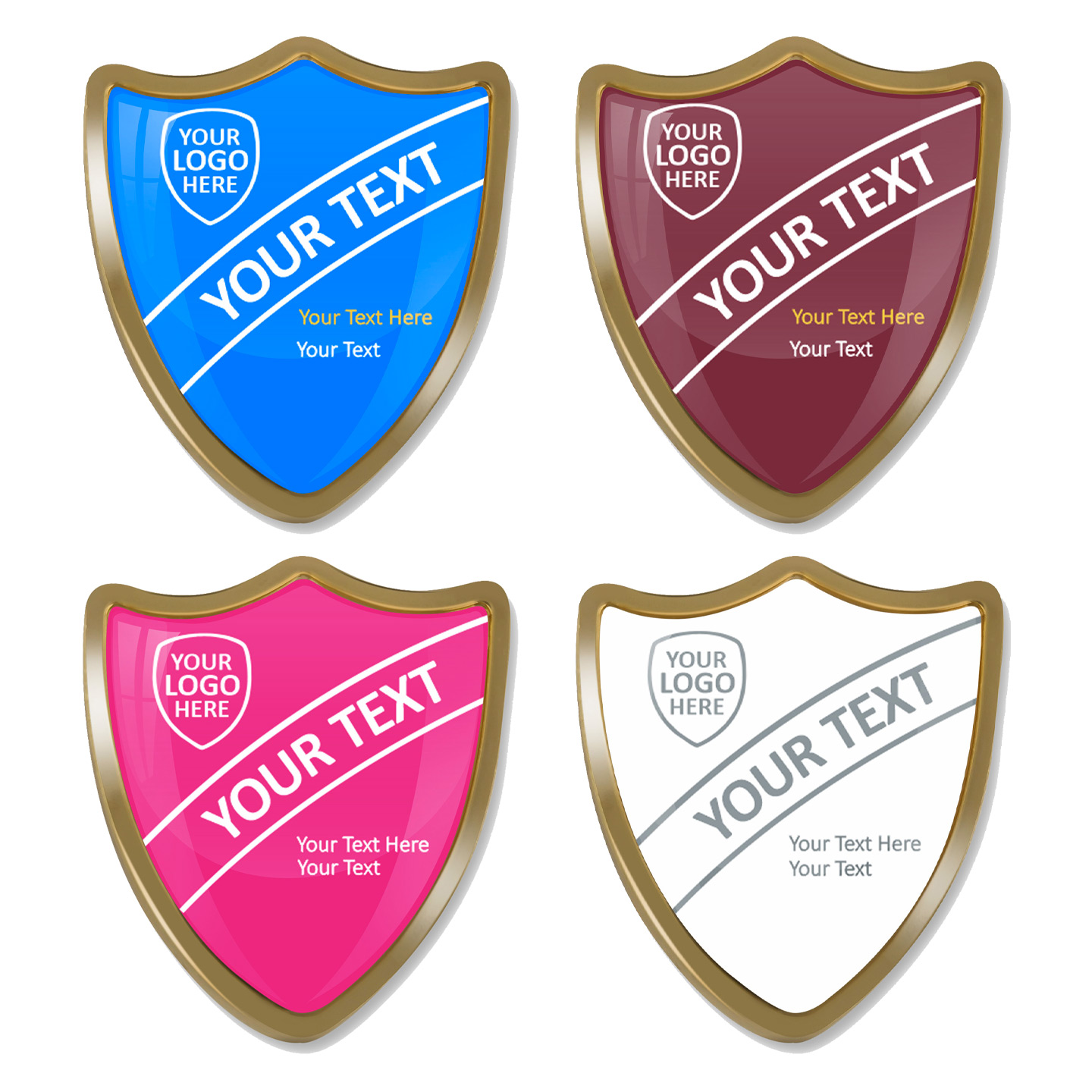Bespoke Shield School Badges