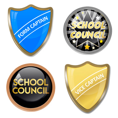 School Captain & Council Badges