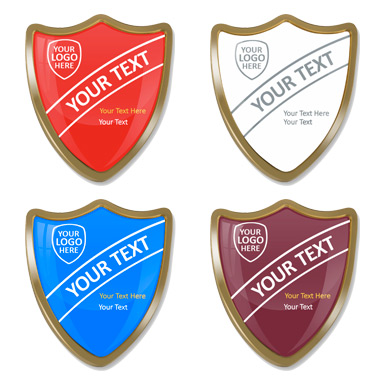 Personalised Shield Badges