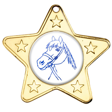 Horses Head Medals