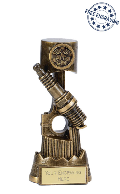 Apex Piston Resin Trophy- A4063