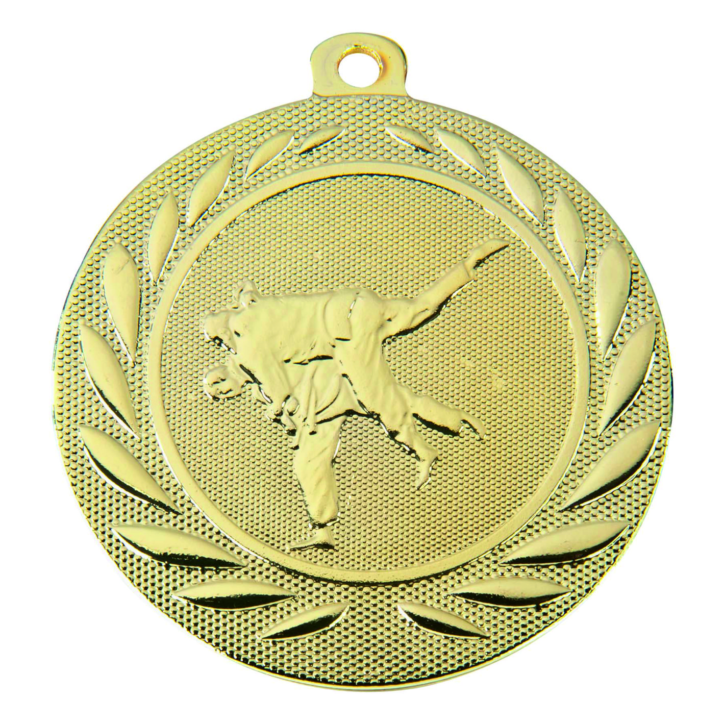 Gold Judo 50mm Medal DI5000.I.01
