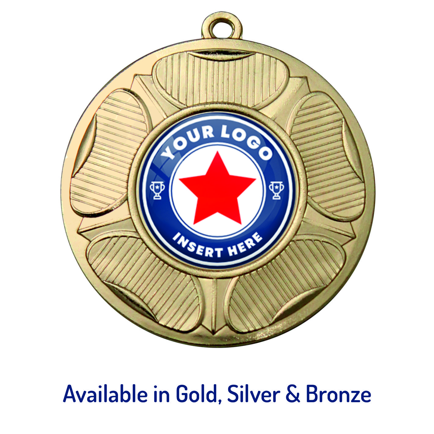 NEXT DAY -  M9458 TUDOR ROSE MEDAL