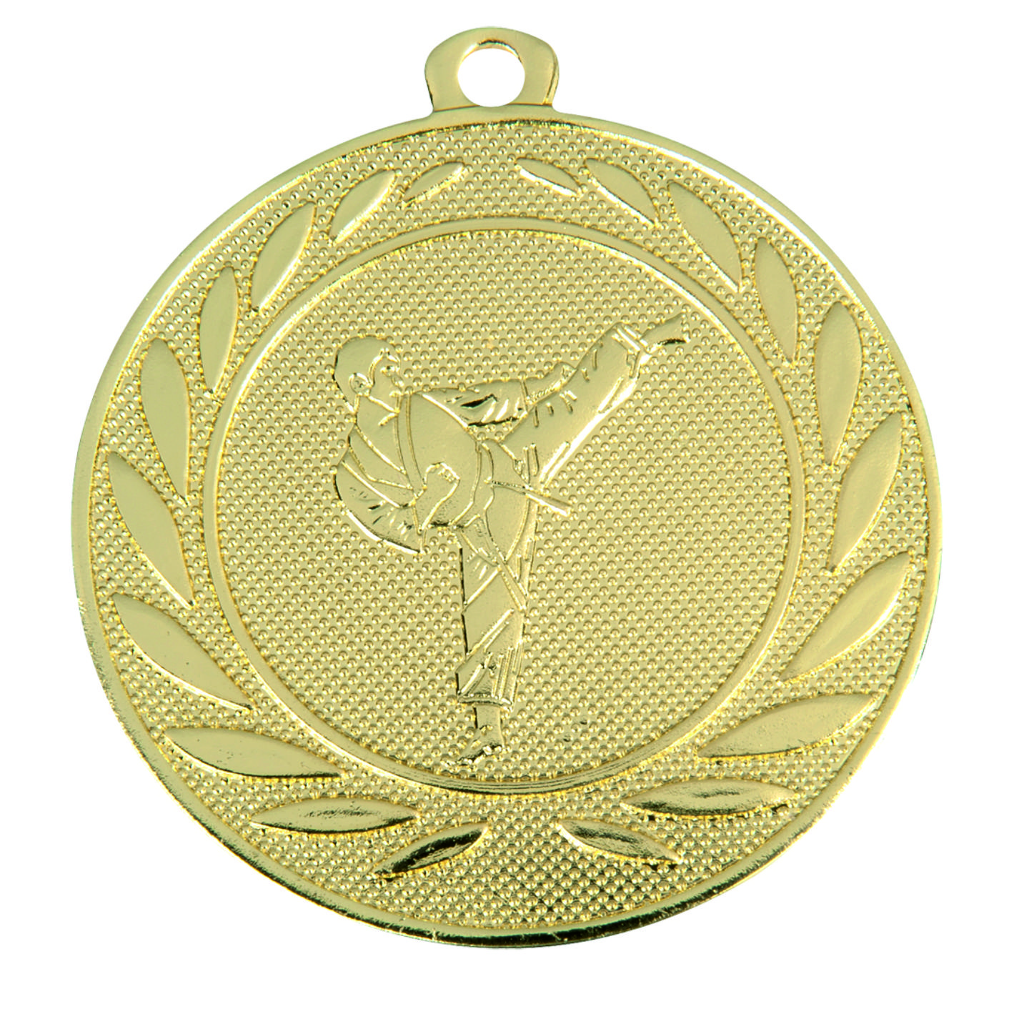 Gold Karate 50mm Medal DI5000.X.01