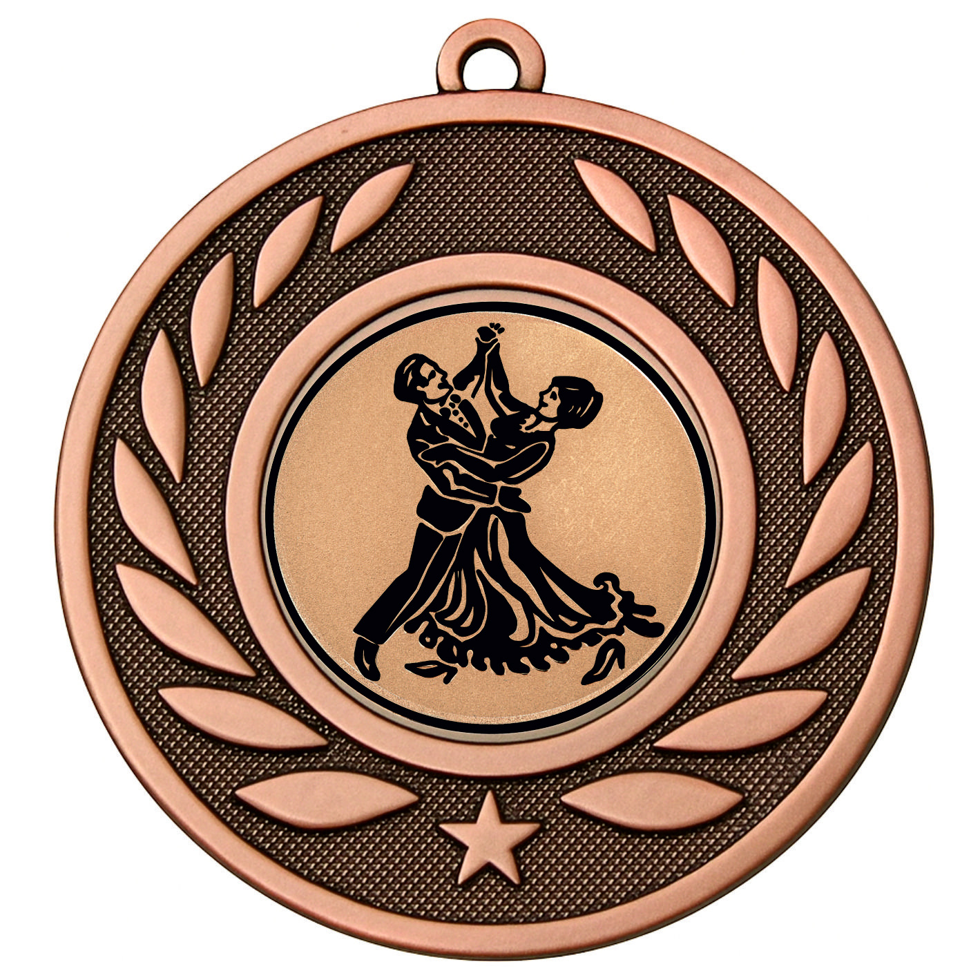 Bronze Laurel Ballroom Medal - FREE Ribbon - BIE.M9459.03