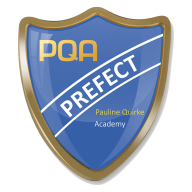 PQA BLUE PREFECT SHIELD BADGE