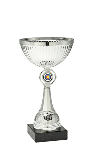 24.5cm SILVER CUP CRICKET AWARD - ET.351.62.F