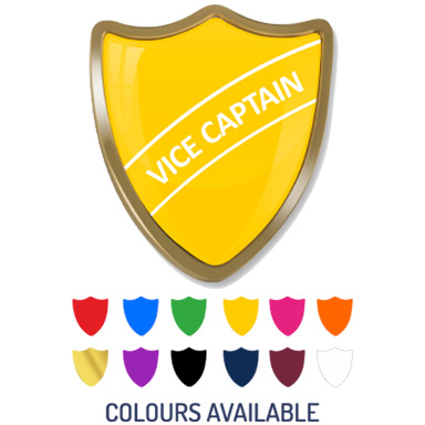 VICE CAPTAIN SHIELD BADGE