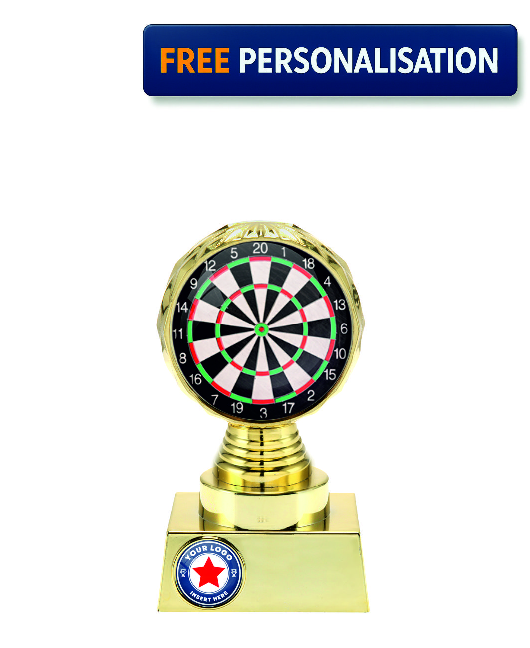 15cm GOLD SHINE DARTS AWARD - P514.01 + N32.01