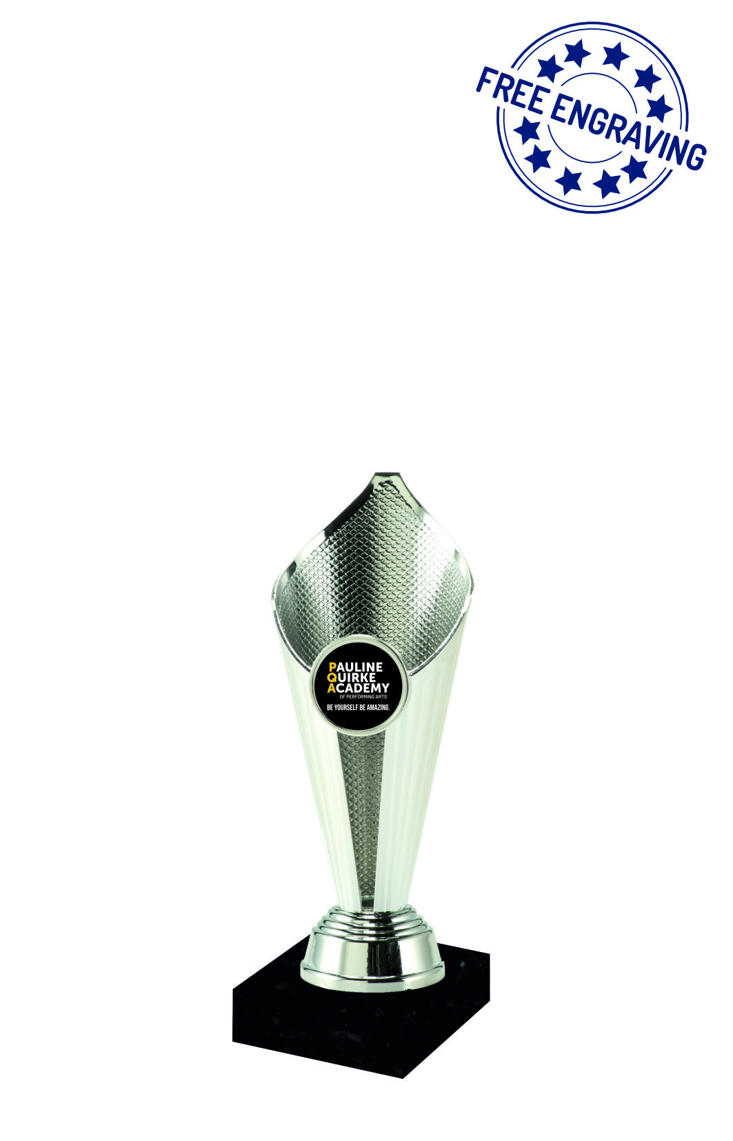 PQA Silver Swirl Award  (17cm)