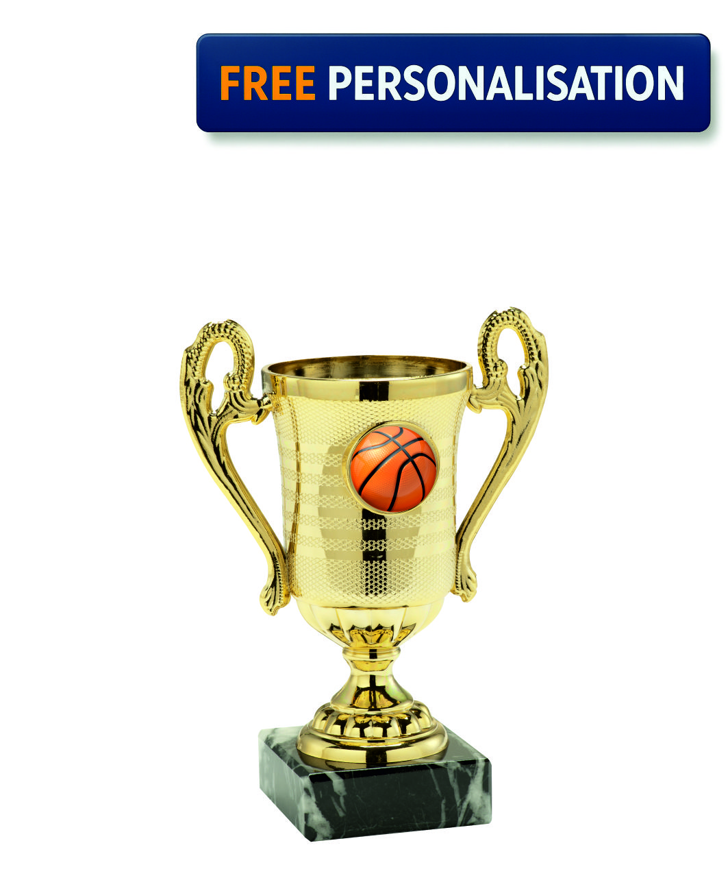 GOLD MINI CUP BASKETBALL AWARD - SET.306.01.A