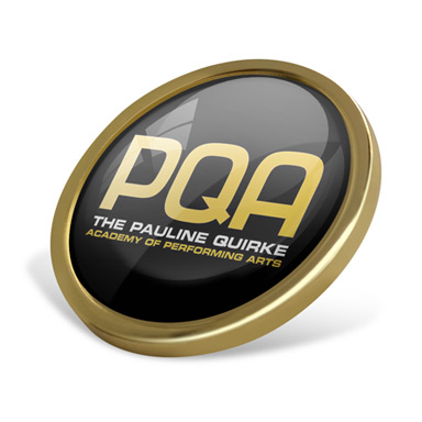 PQA ROUND 22MM QUALITY PIN BADGE