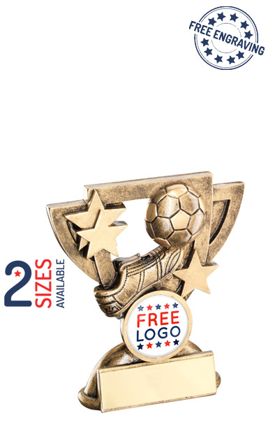 Boots & Ball Football Award - Football Mini Cup Trophy- RF810