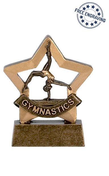 Mini Star - Female Gymnastics Trophy - A962