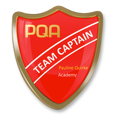 PQA RED TEAM CAPTAIN SHIELD BADGE