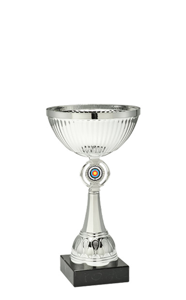  21cm SILVER CUP BADMINTON AWARD - ET.351.62.D
