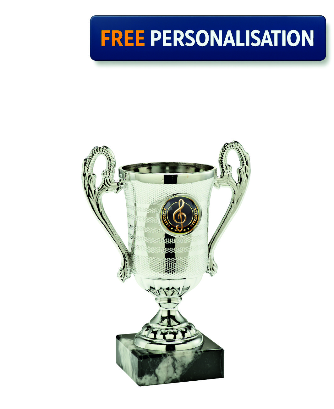 SILVER MINI CUP MUSIC AWARD - SET.306.02.A