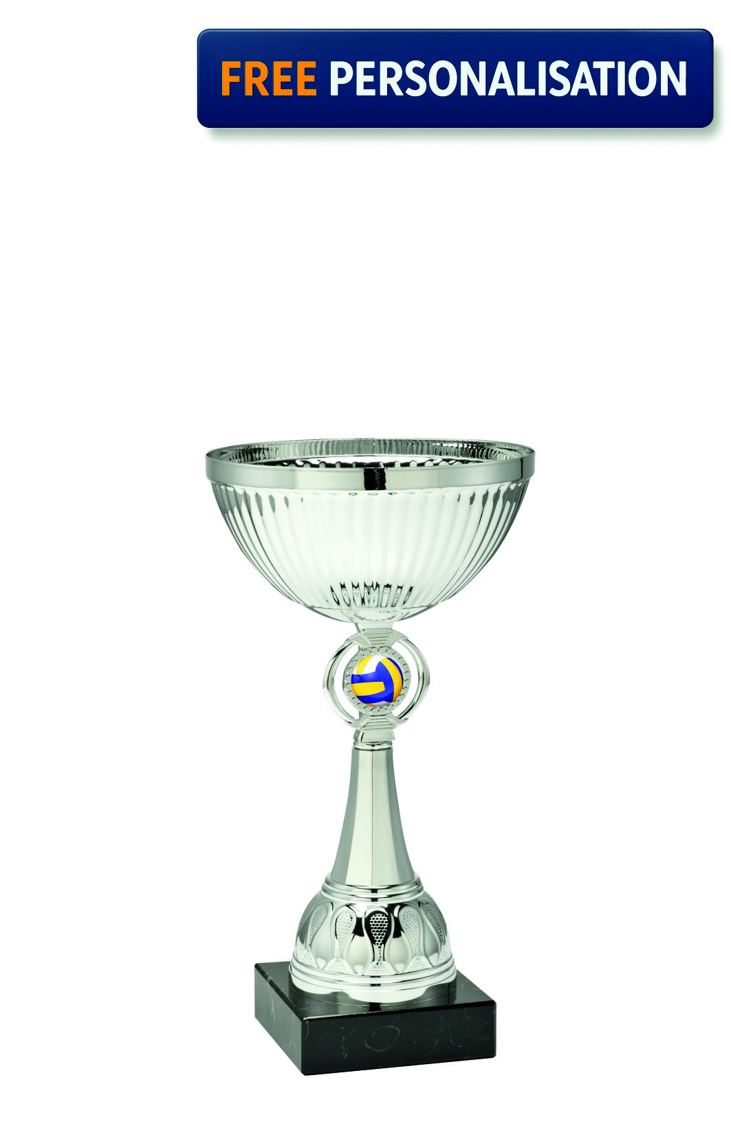 21cm SILVER CUP VOLLEYBALL AWARD - ET.351.62.D