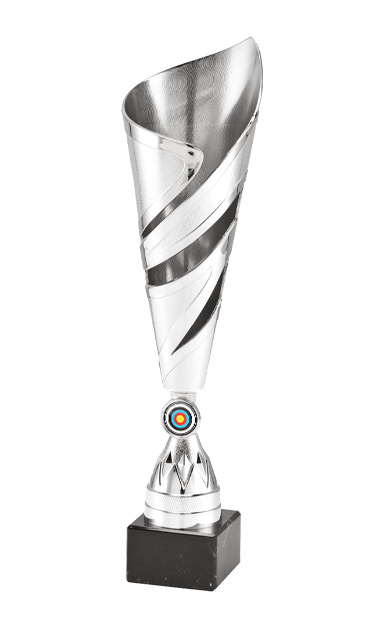 36cm SILVER SHINE FLUTE CRICKET AWARD - ET.432B.02.B