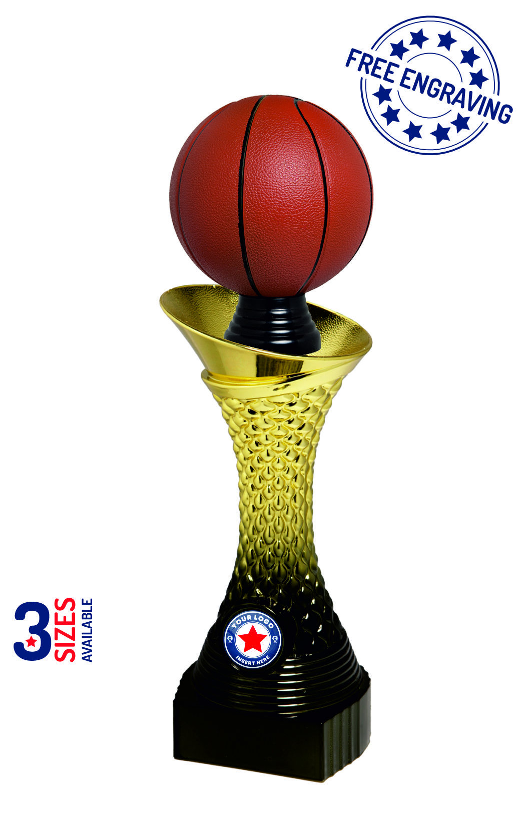 Heavyweight Gradient Multi Baseketball Award - P505.MULTI + X10_.15
