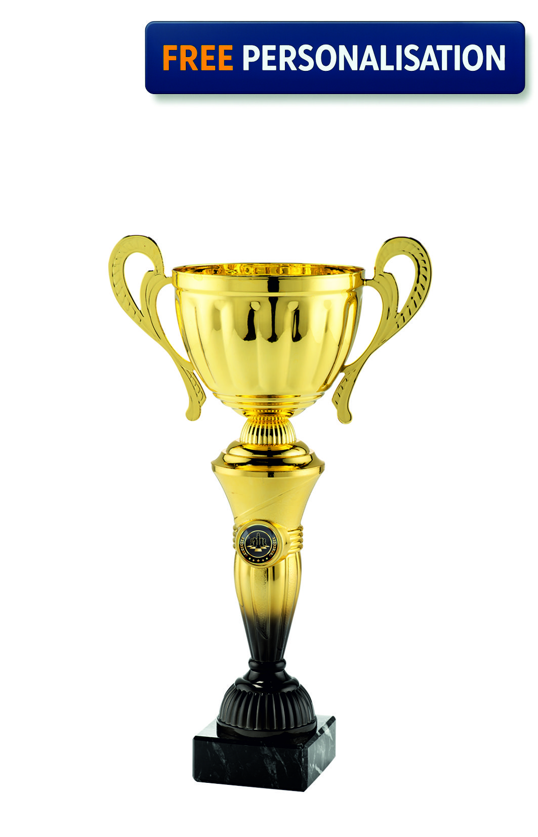 28cm GOLD & BLACK CUP CHESS AWARD - MT.151.15.A