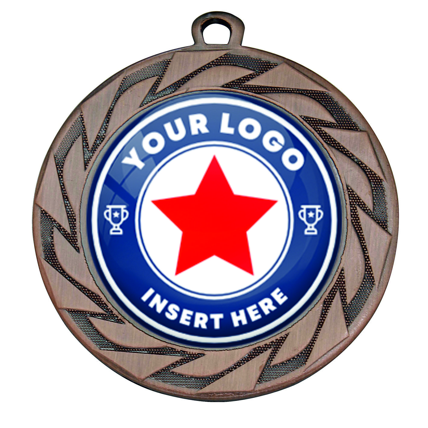 Bronze Shard 70mm Medal DI7008.03