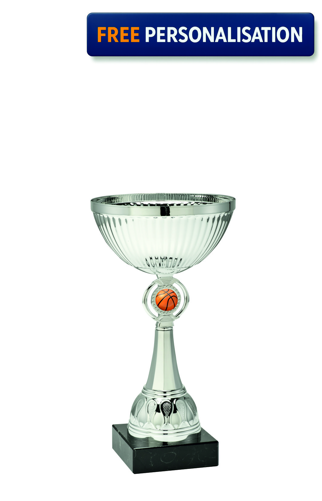 21cm SILVER CUP BASKETBALL AWARD - ET.351.62.D