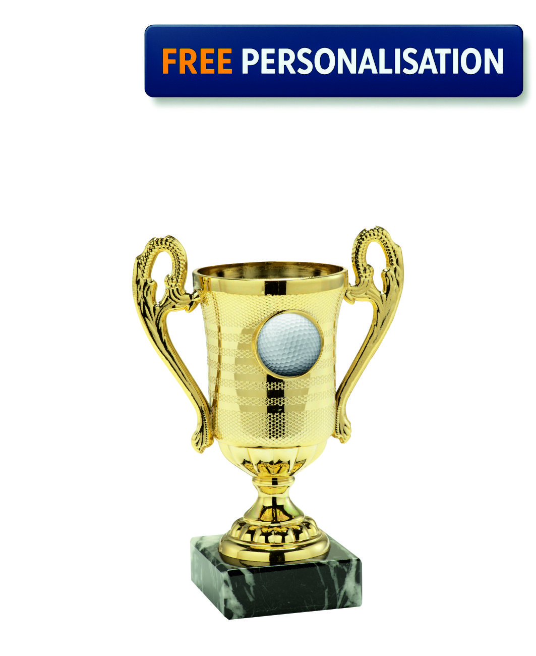 GOLD MINI CUP GOLF AWARD - SET.306.01.A