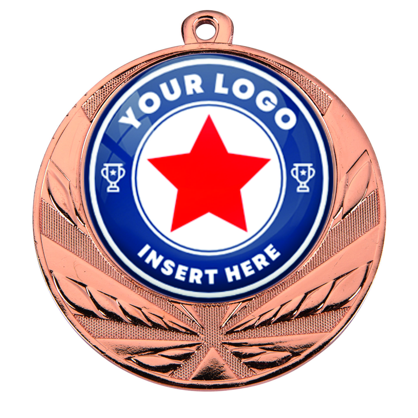 Heavyweight Bronze 70mm Medal D114.03