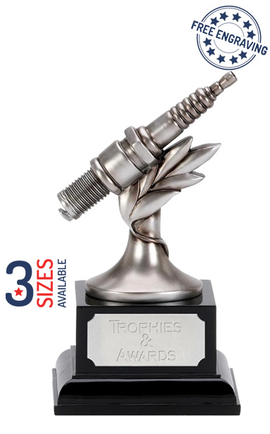 Emblem Spark Plug Award- A1074