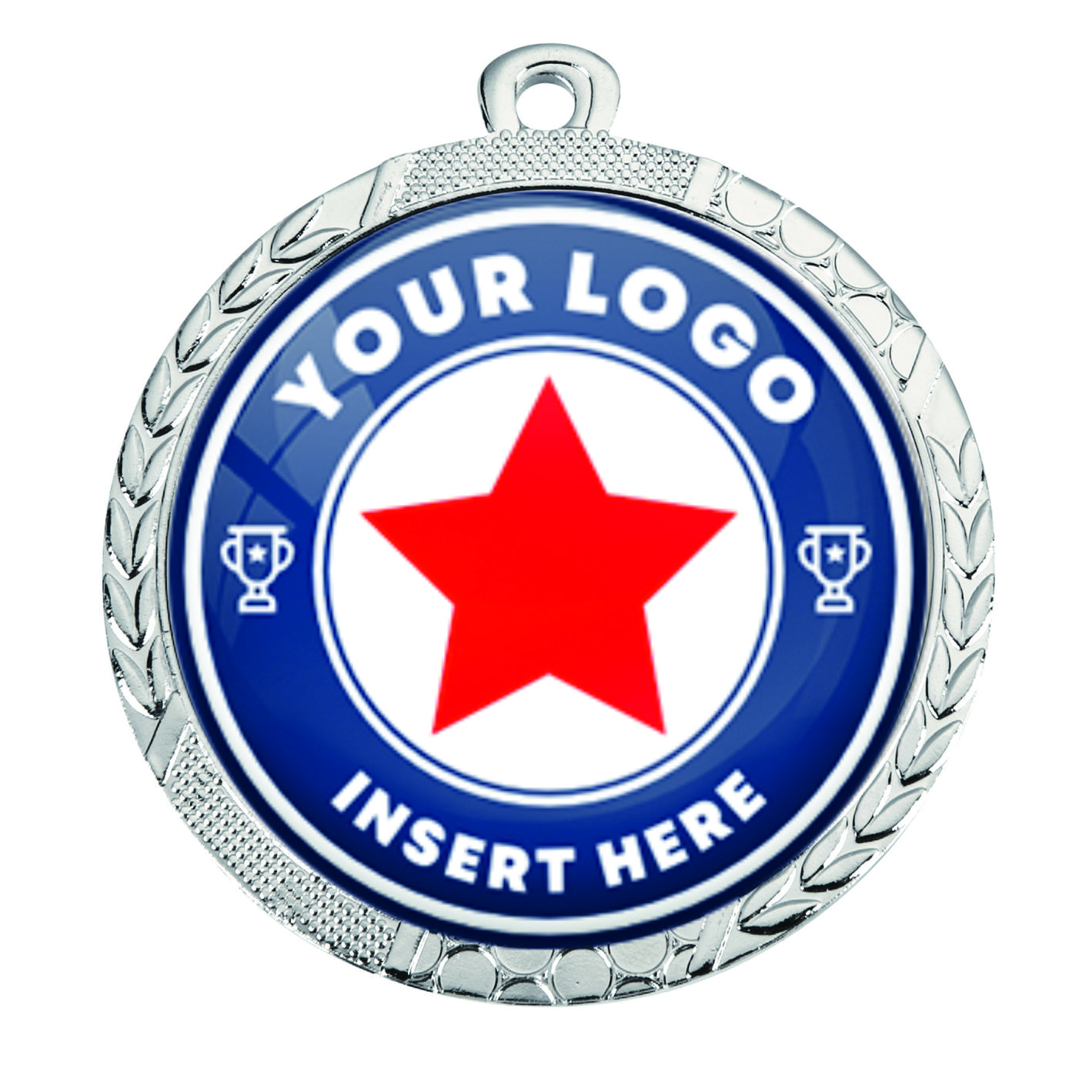 D113.02 SILVER 60mm Medal 