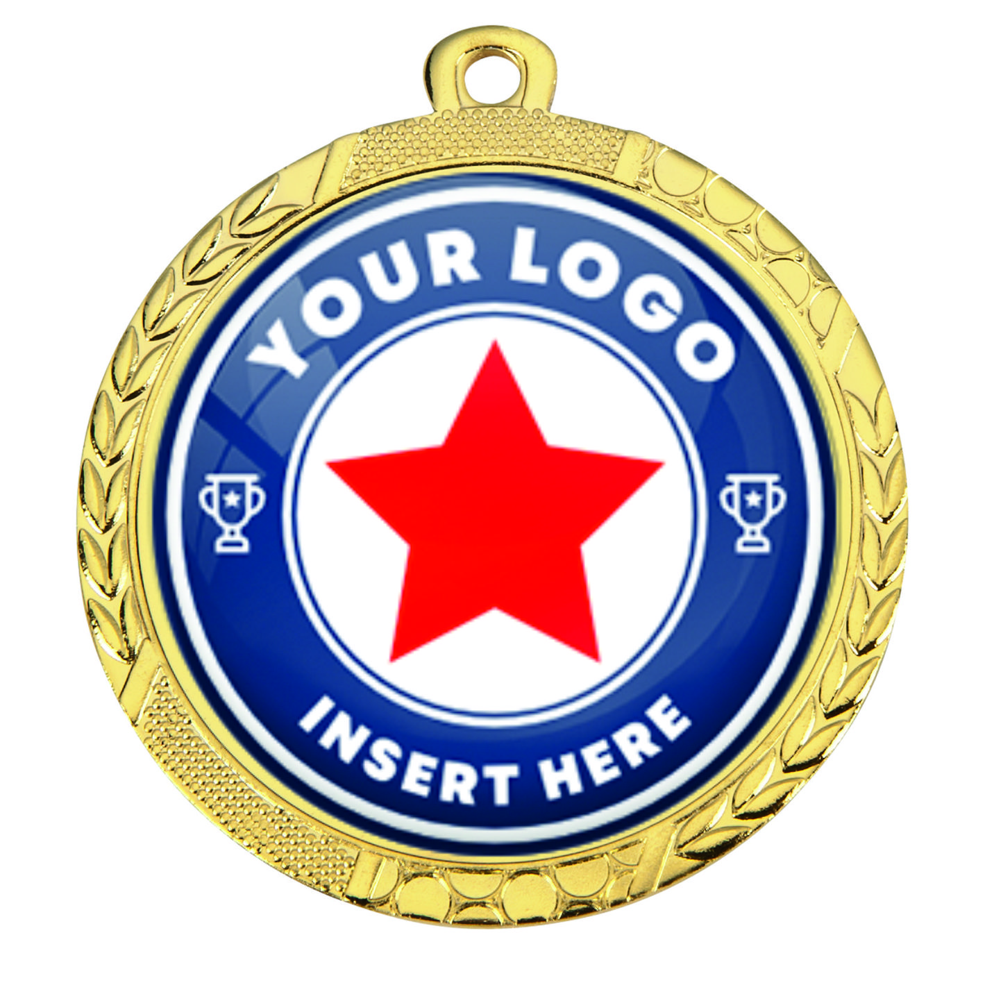 D113.01 GOLD 60mm Medal 