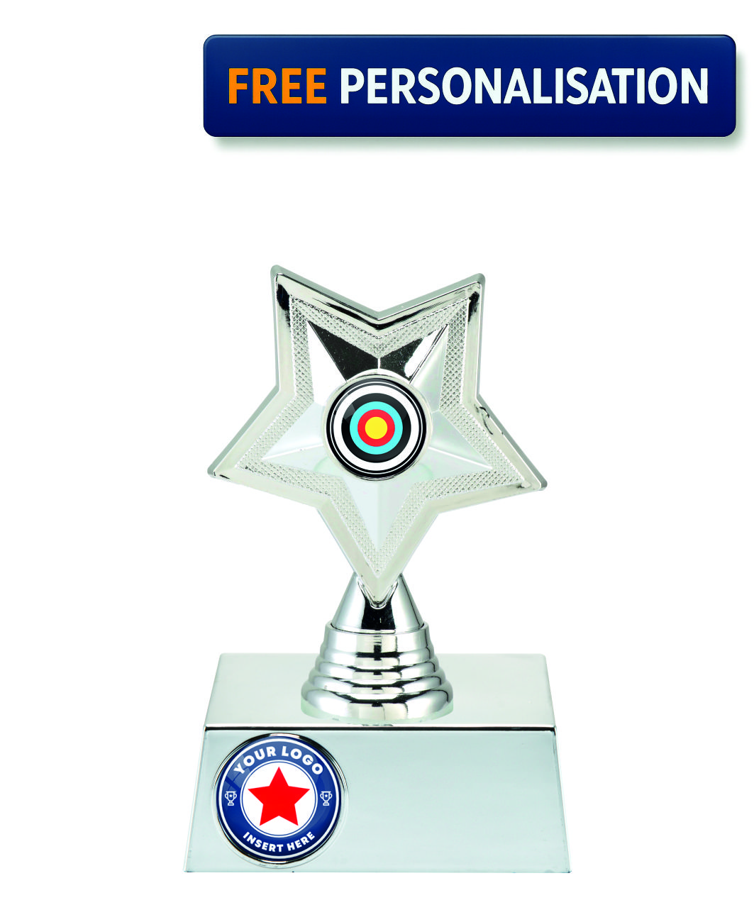 17.5cm SILVER STAR ARCHERY AWARD - P531.02 + N33.02