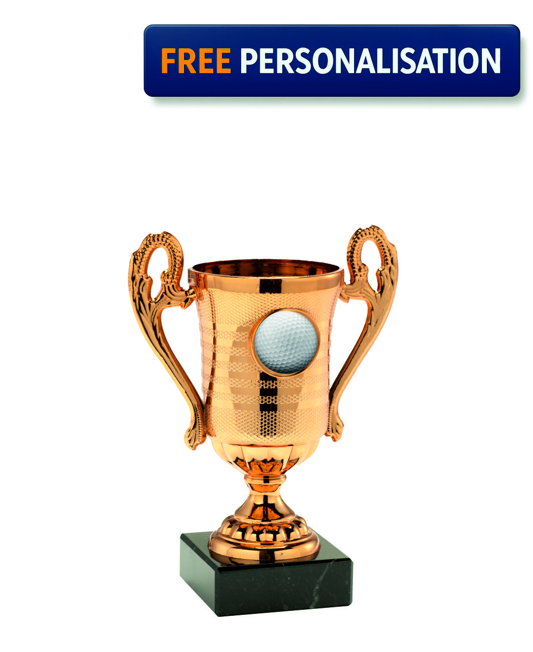 BRONZE MINI CUP GOLF AWARD - SET.306.03.A