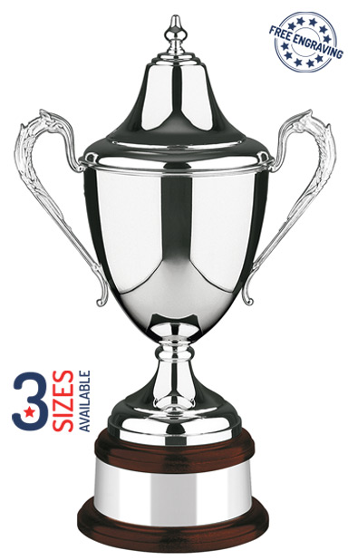 Silver Plated Riviera Cup- Plain - L101
