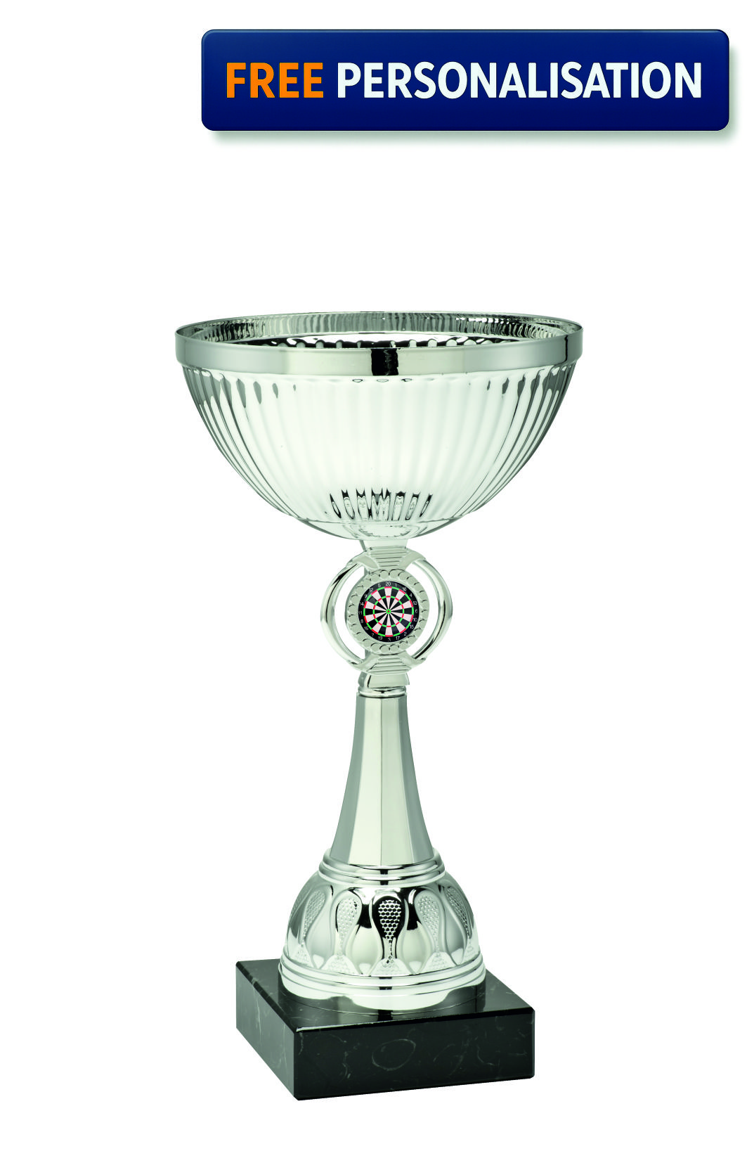 29.5cm SILVER CUP DARTS AWARD - ET.351.62.J