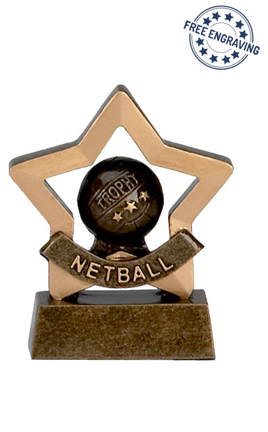 Mini Star - Netball Trophy - A965