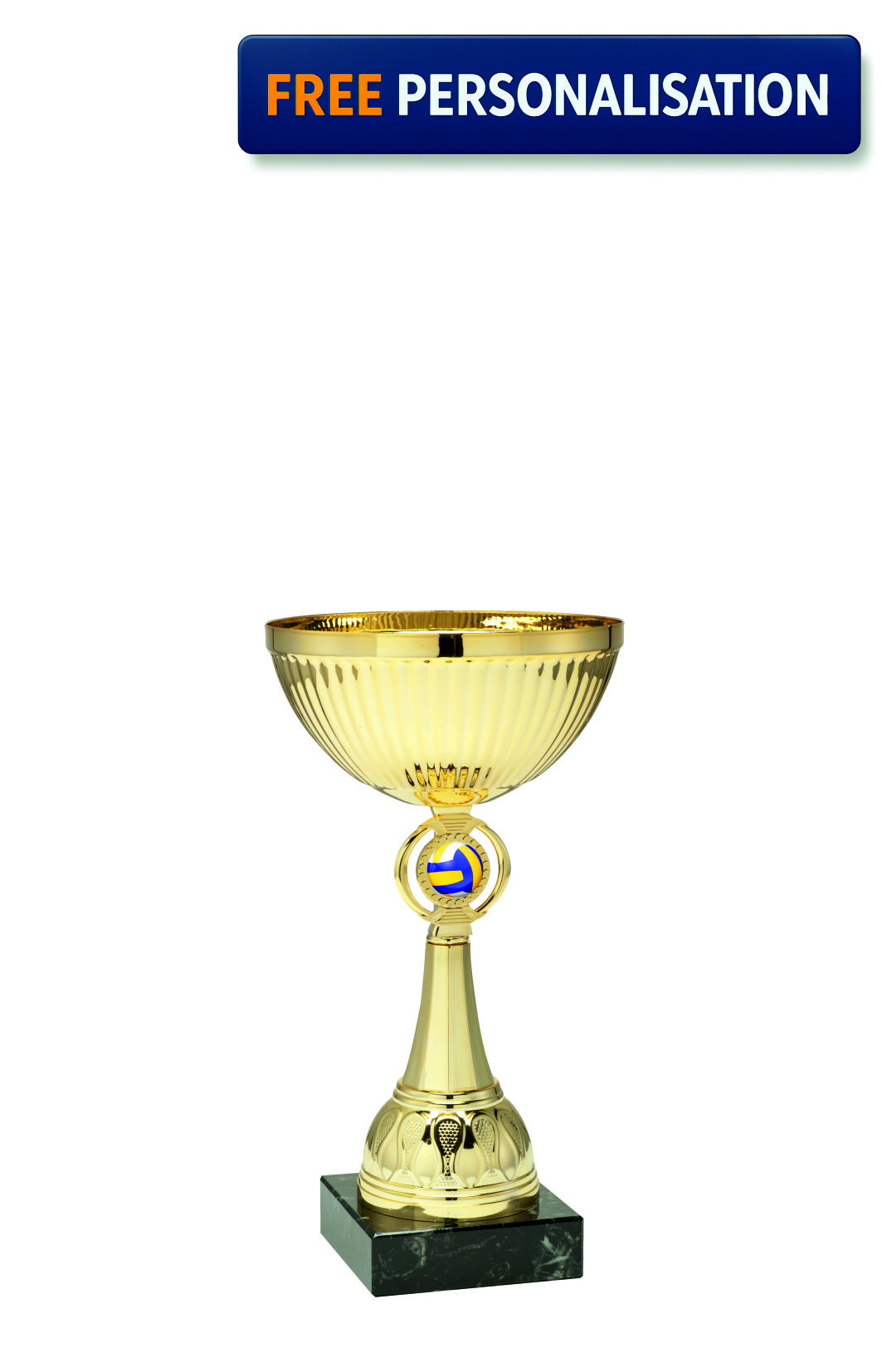 16.5cm GOLD CUP VOLLEYBALL AWARD - ET.350.61.A