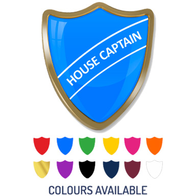 HOUSE CAPTAIN SHIELD BADGE