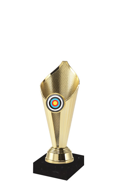  GOLD SWIRL BADMINTON AWARD - CP240.01 + M411