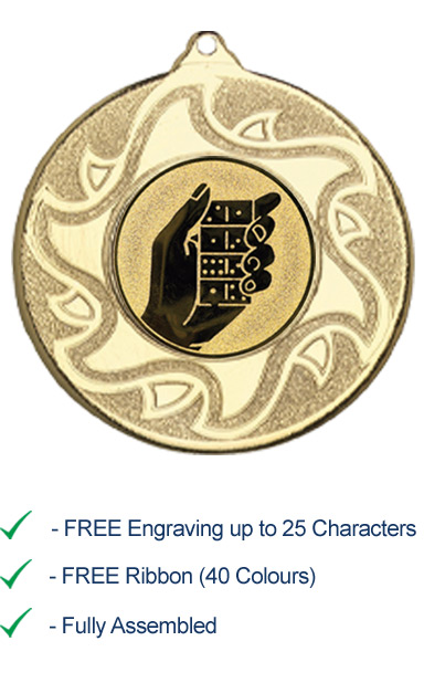 DOMINOES MEDAL 1 - M13G - A1.58
