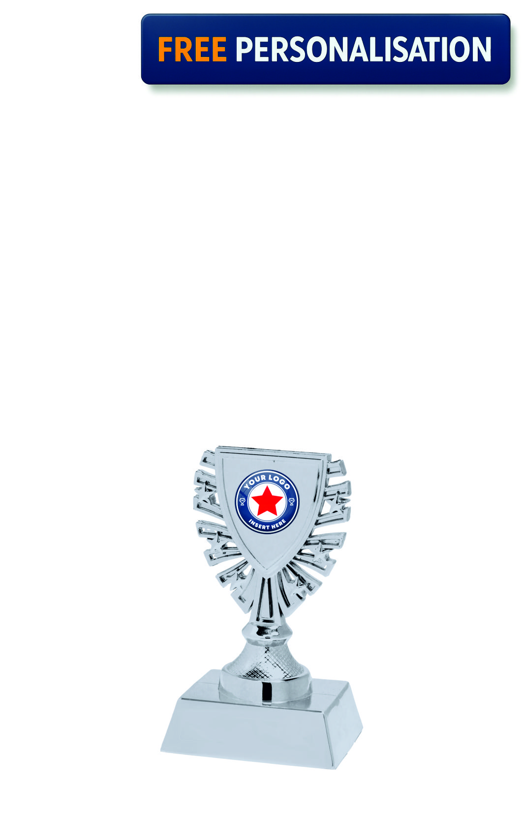 Silver Mini Shield Award - X620.02