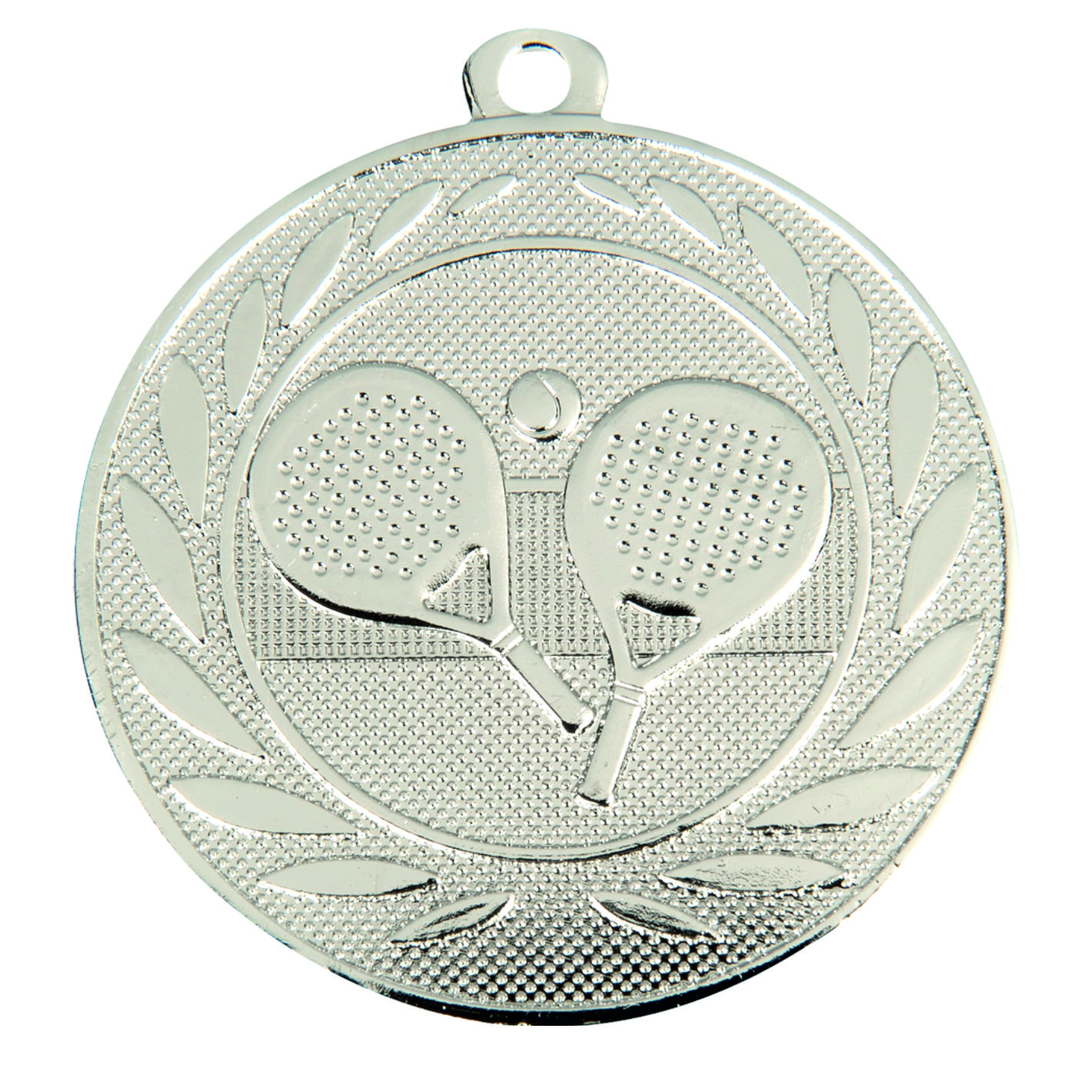 Silver Padel 50mm Medal DI5000.Z.02