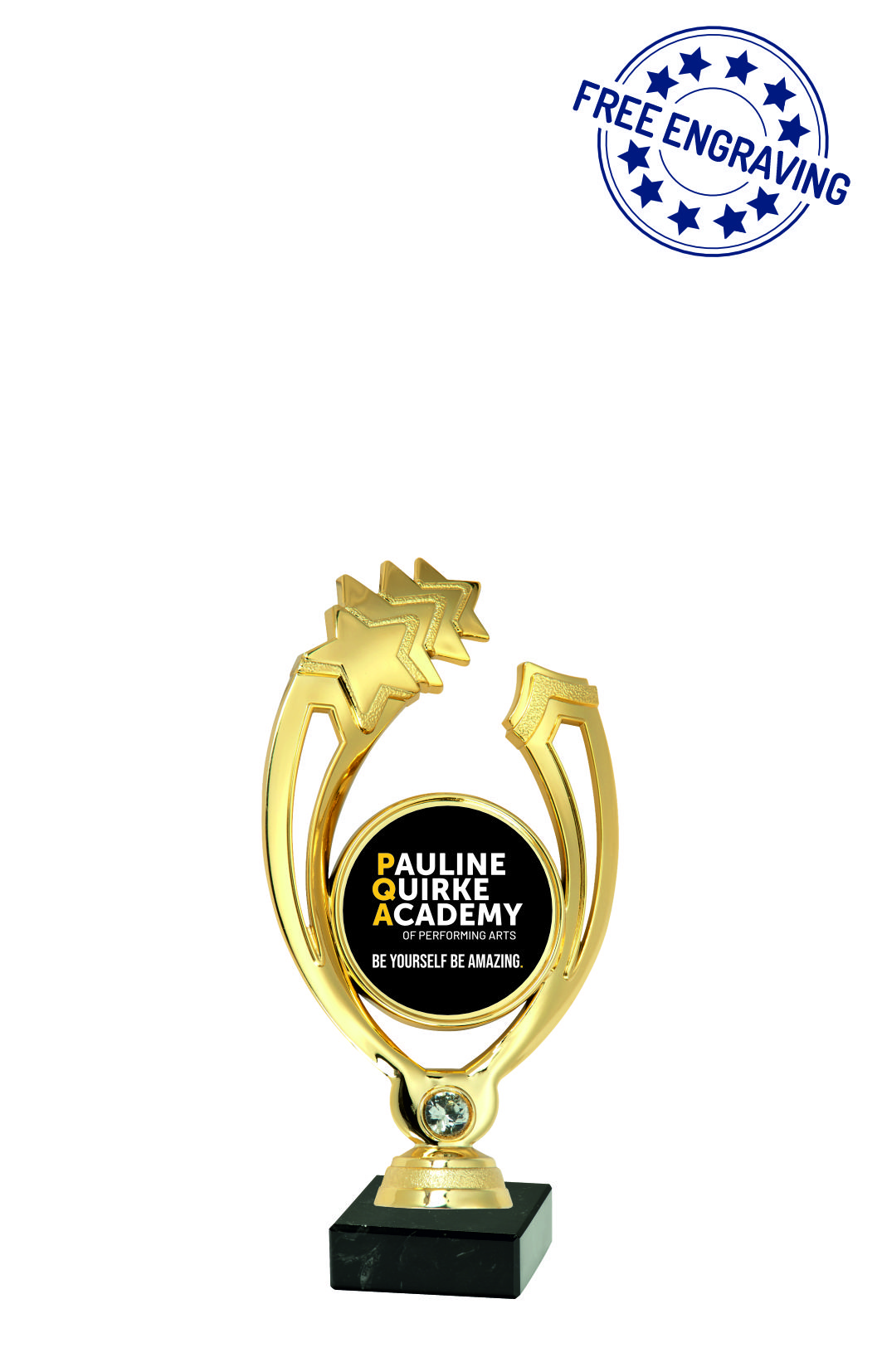 PQA Gold Star Series Award (17.5cm) - P95.01-M