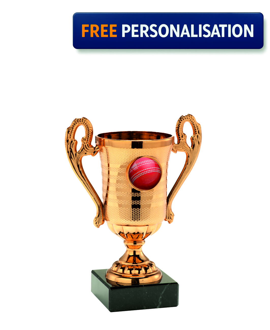 BRONZE MINI CUP CRICKET AWARD - SET.306.03.A