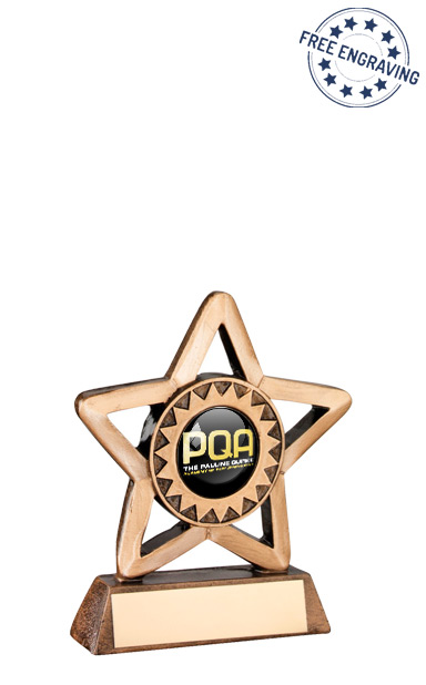 PQA Mini Star Resin Trophy- PQA-RF414A