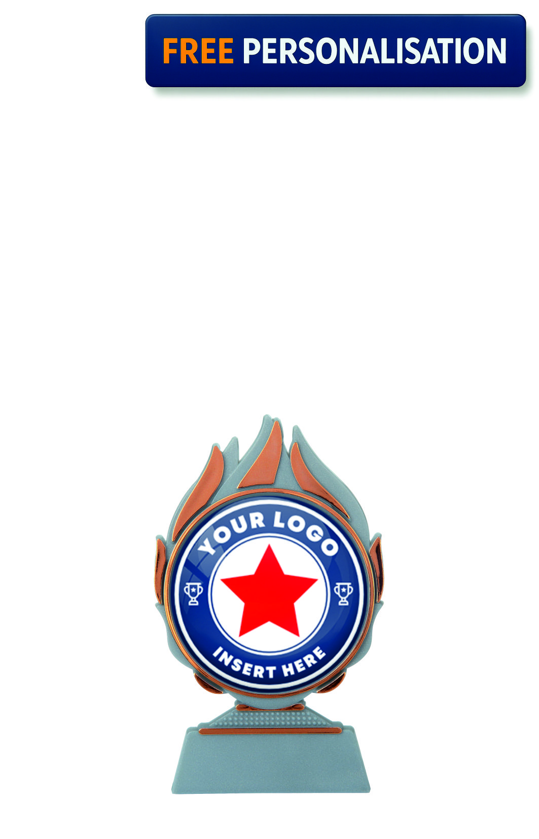 Bronze & Silver Flame Holder Award - Q120.03